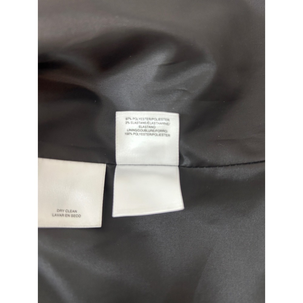 Kasper Womens Black Single Button Tailored Blazer Jacket Professional Career - Picture 4 of 8